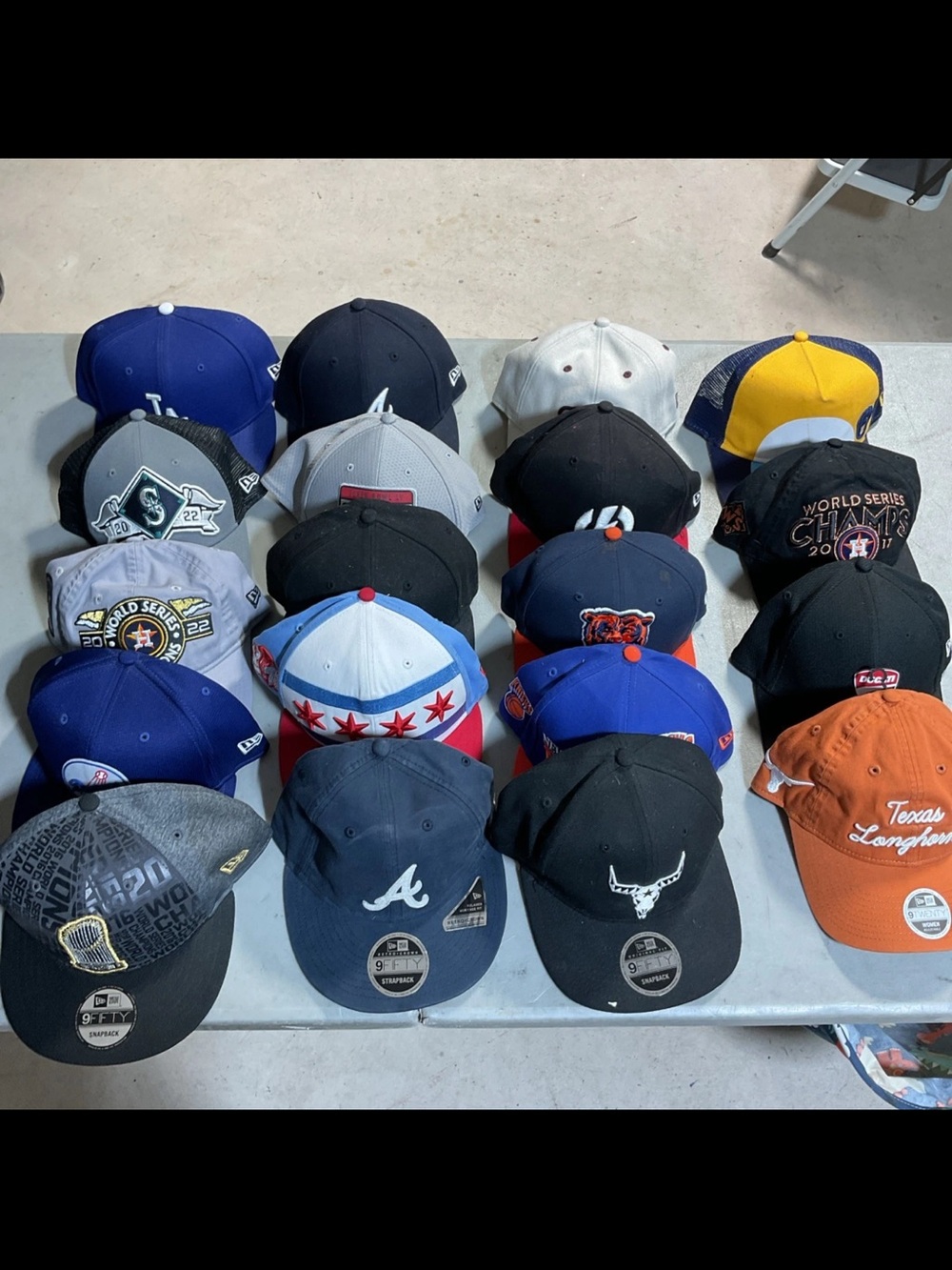 Different Sport Team NEW ERA hats Lot Of 18,14-9twenty ,3-59 Fifty And 1 Fits